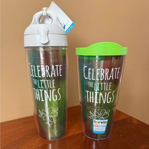 Two NEW 24 ounce Tervis Tumblers